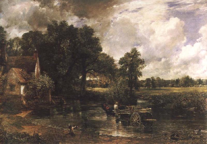 John Constable the hay wain France oil painting art